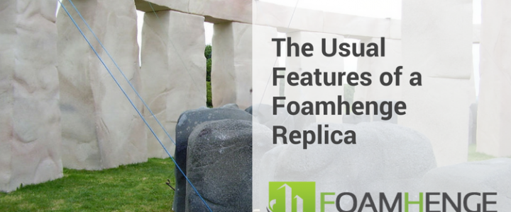The Usual Features of a Foamhenge Replica